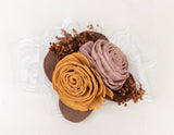 Wanderlust Corsage (Set Of 3) - Sola Wood Flowers