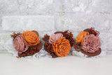 Wanderlust Corsage (Set Of 3) - Sola Wood Flowers