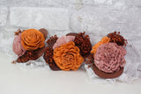 Wanderlust Corsage (Set Of 3) - Sola Wood Flowers