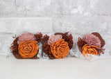 Wanderlust Corsage (Set Of 3) - Sola Wood Flowers