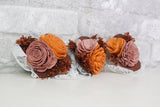 Wanderlust Corsage (Set Of 3) - Sola Wood Flowers