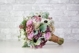 Whimsy Bridesmaid Bouquet Kit - Sola Wood Flowers