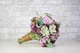Whimsy Bridesmaid Bouquet Kit - Sola Wood Flowers