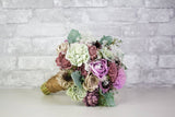 Whimsy Bridesmaid Bouquet Kit - Sola Wood Flowers