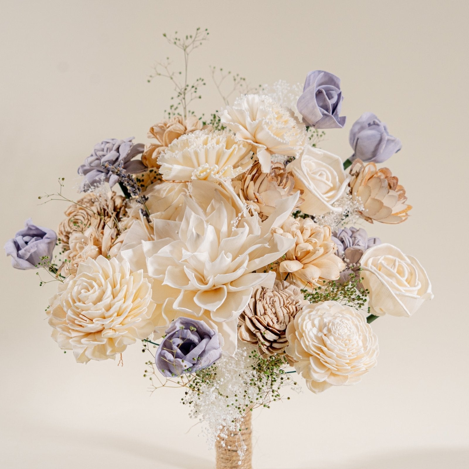 Wild Style All Natural Bridal Bouquet – Sola Wood Flowers