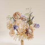 Wild Style All Natural Bridesmaid Bouquet - Sola Wood Flowers