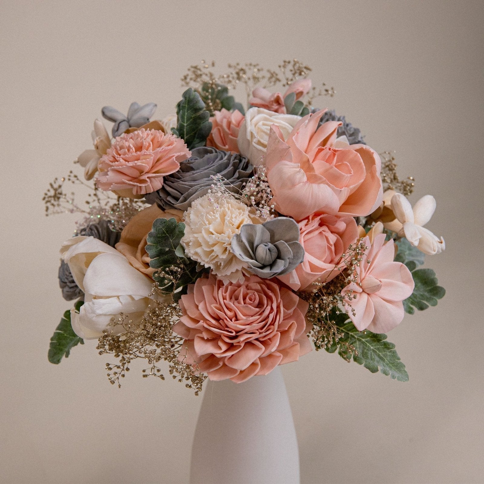 Wild Style All That Glam Bridal Bouquet – Sola-Flowers