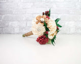 Wine A Little Bouquet - Sola Wood Flowers