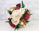 Wine A Little Bouquet - Sola Wood Flowers