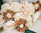 Wine A Little Bouquet - Sola Wood Flowers