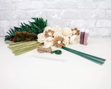 Wine A Little Bouquet - Sola Wood Flowers