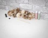 Wood Flower Magnet Set - Sola Wood Flowers