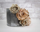 Wood Flower Magnet Set - Sola Wood Flowers