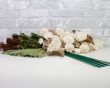Woodland Bridesmaid Bouquet - Sola Wood Flowers