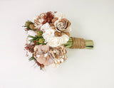 Woodland Bridesmaid Bouquet - Sola Wood Flowers