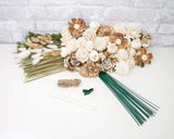 Woodsy Bouquet Kit - Sola Wood Flowers