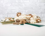 Woodsy Bouquet Kit - Sola Wood Flowers