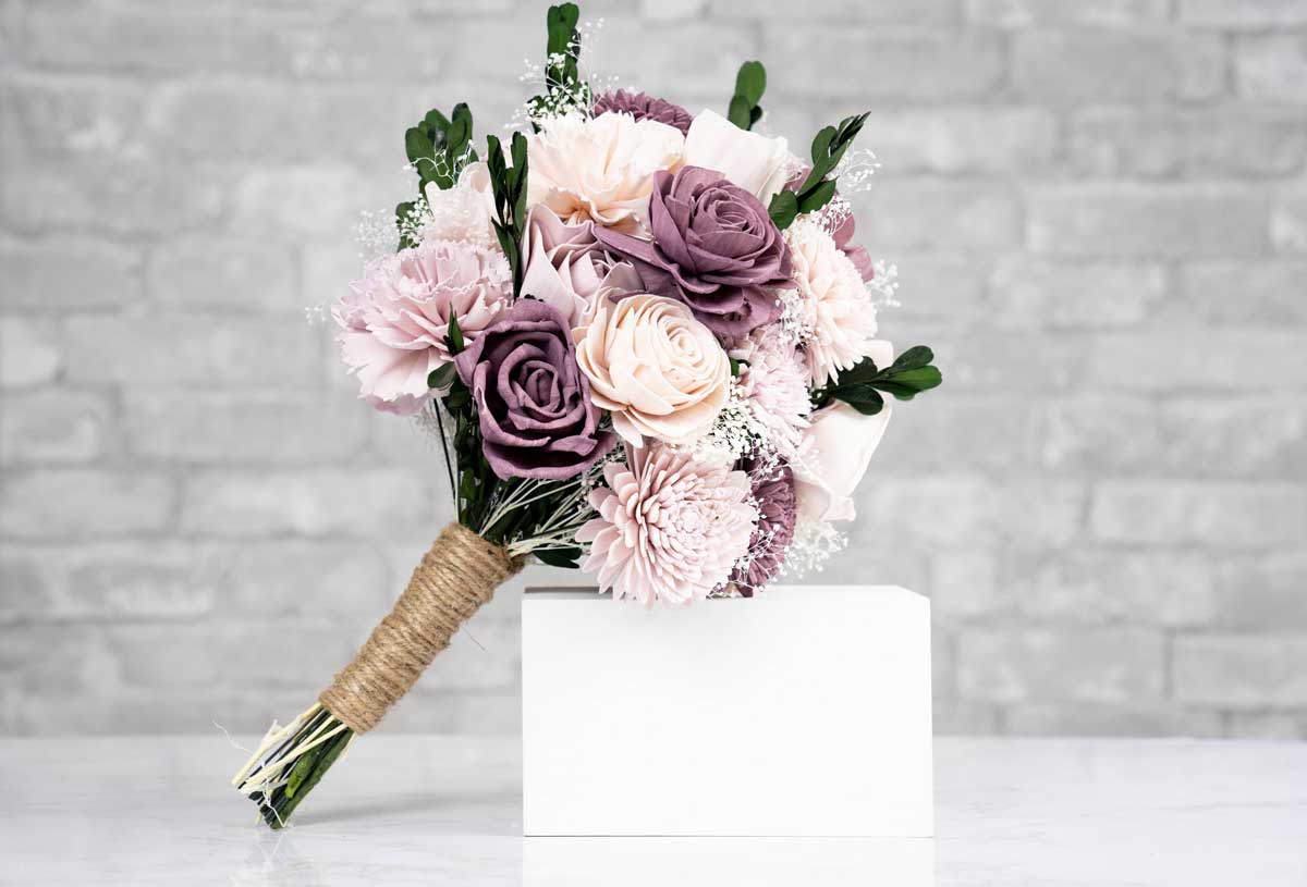 Zen Garden Bridesmaid Bouquet – Sola-Flowers