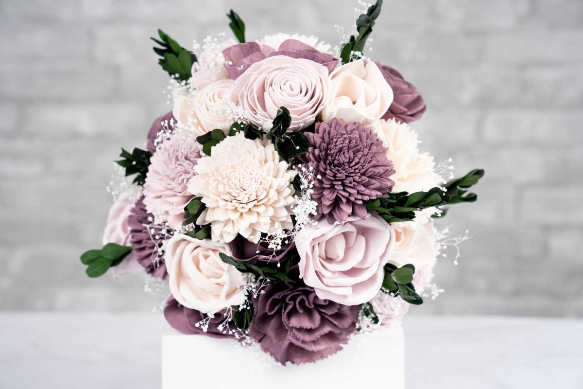 【ジョアン　アイザック】Garden Bouquet Zen Garden Bridesmaid Bouquet – Sola-Flowers