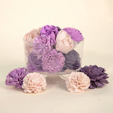 Zen Garden Dyed Assortment 25 Pack - No Bark - Sola Wood Flowers